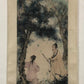 A Wonderful Chinese Ink Painting Hanging Scroll By Fu Baoshi