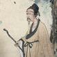 A Wonderful Chinese Ink Painting Hanging Scroll By Fu Baoshi