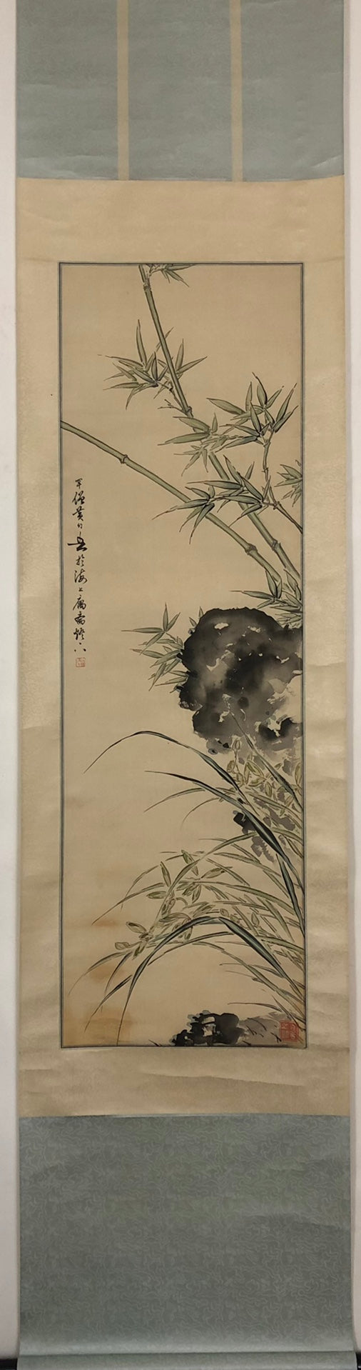 A Precious Chinese Ink Painting Hanging Scroll By Huang Huanwu