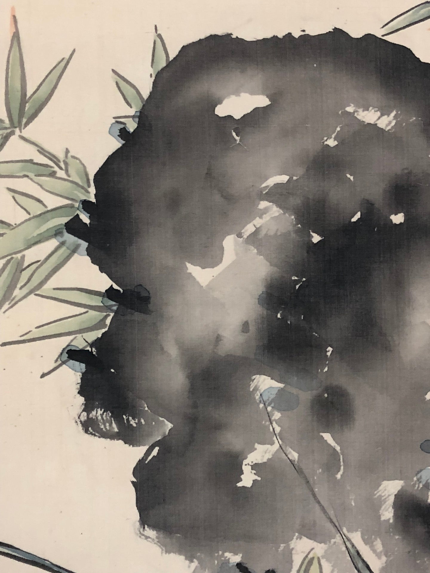 A Precious Chinese Ink Painting Hanging Scroll By Huang Huanwu