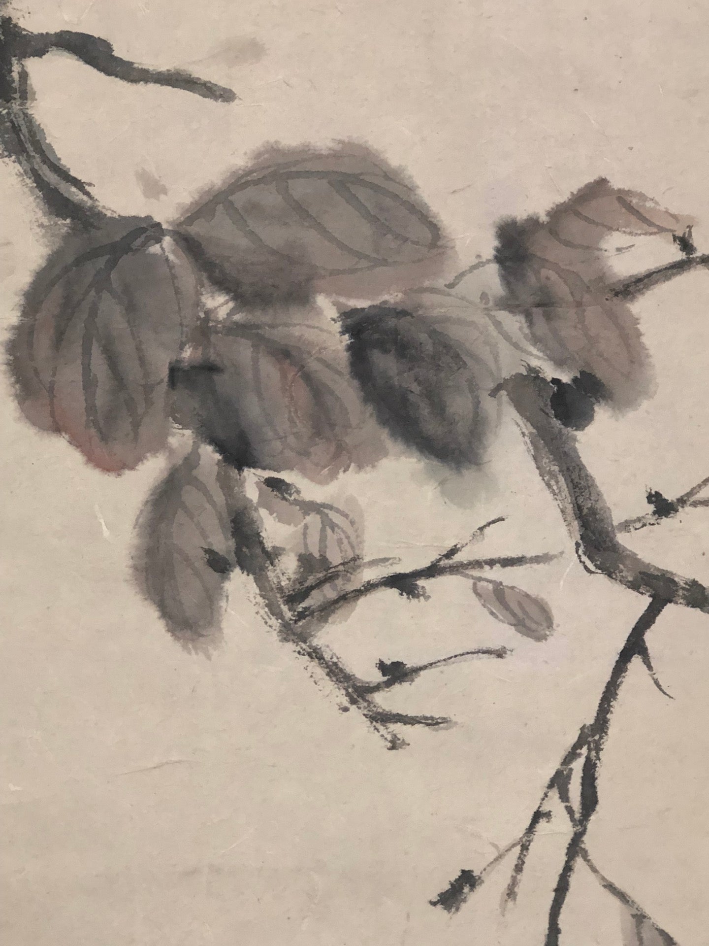 A Wonderful Chinese Ink Painting Hanging Scroll By Fu Baoshi