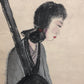 A Wonderful Chinese Ink Painting Hanging Scroll By Fu Baoshi