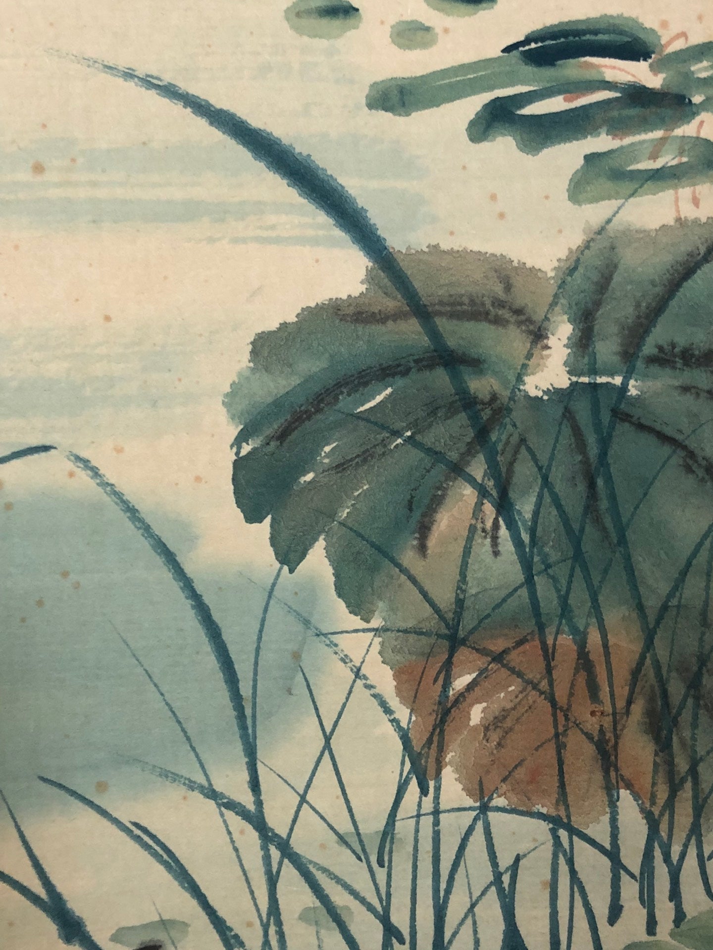 A Wonderful Chinese Ink Painting Hanging Scroll By Wu Qingxia