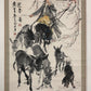 A Precious Chinese Ink Painting Hanging Scroll By Huang Zhou