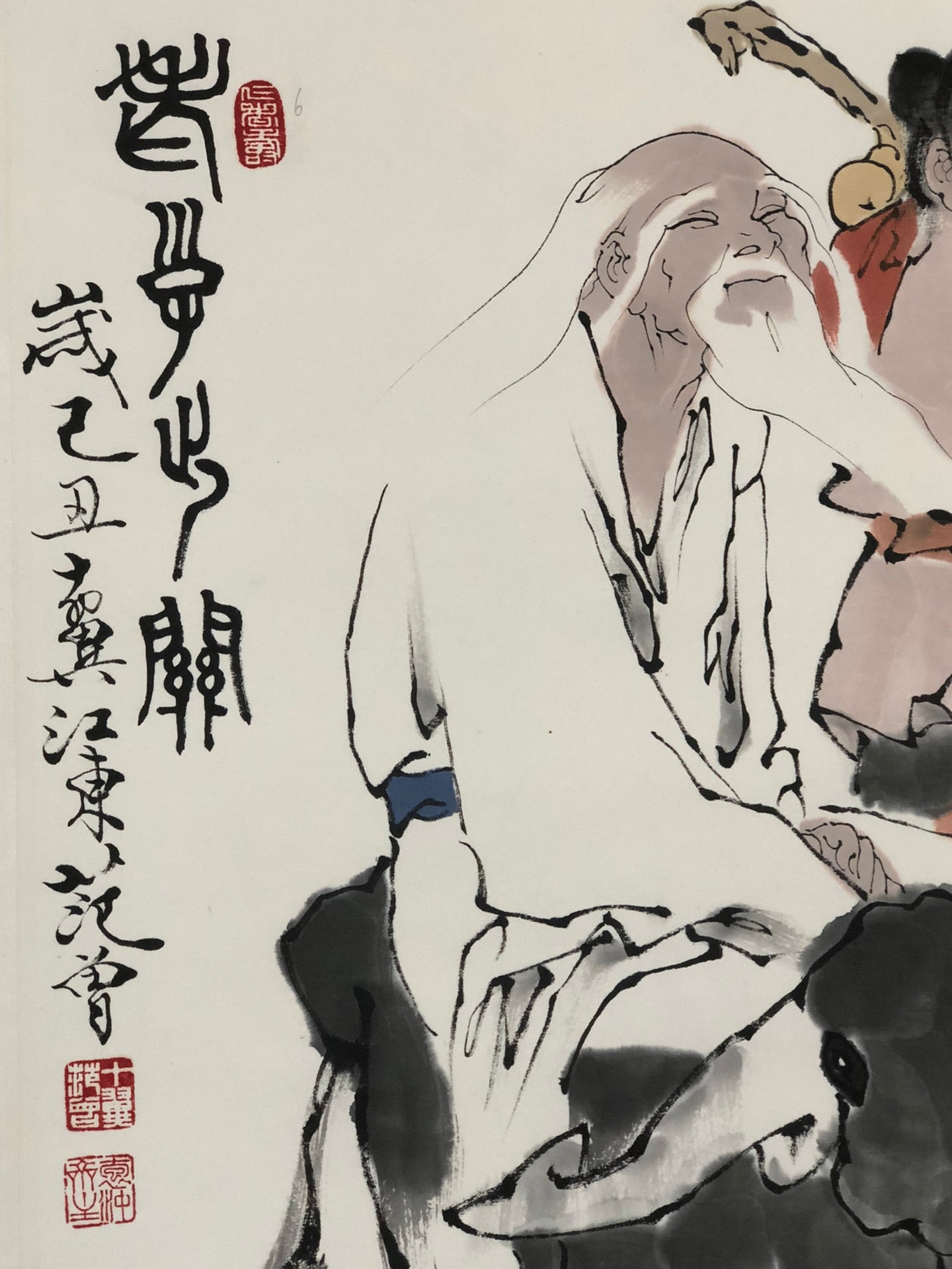 A Marvelous Chinese Ink Painting Hanging Scroll By Fan Zeng