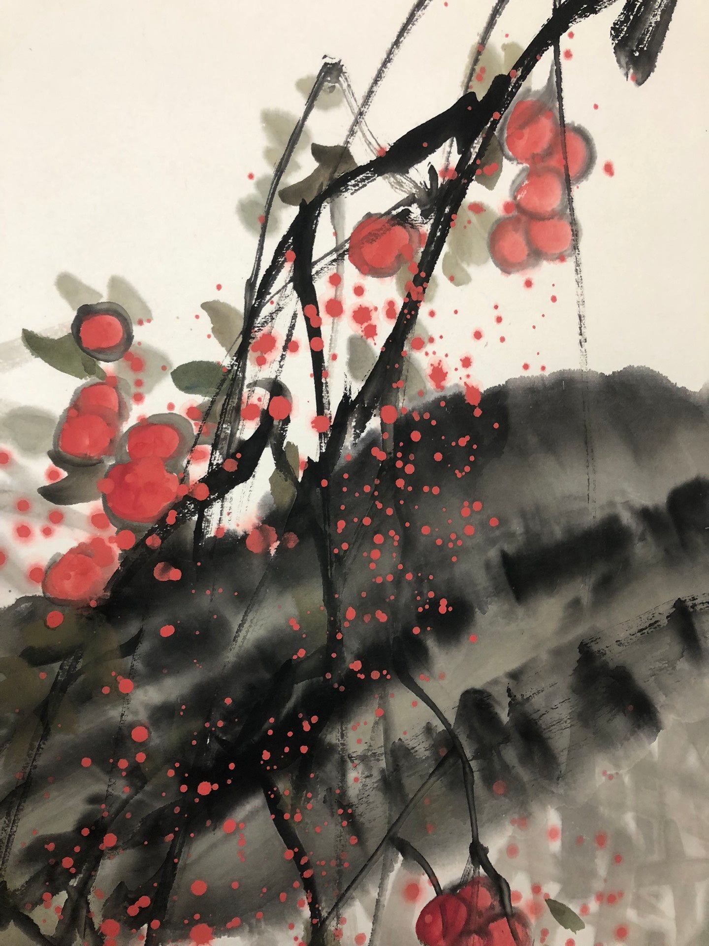 A Marvelous Chinese Ink Painting By Ma Hansong