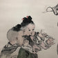 A Marvelous Chinese Ink Painting By Ren Bonian