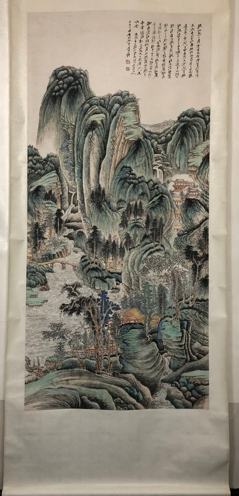 A Marvelous Chinese Ink Painting By Zhang Daqian