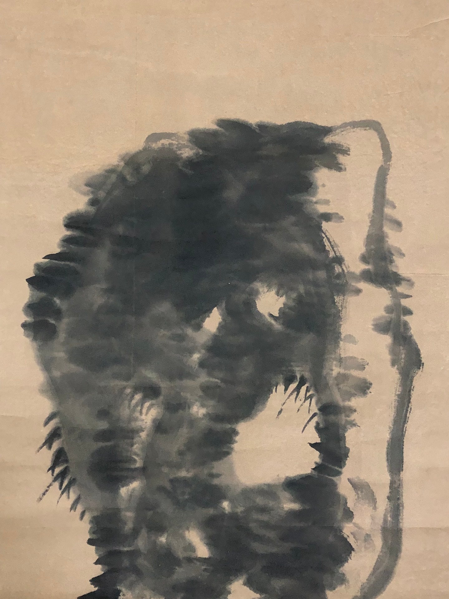 A Precious Chinese Ink Painting Hanging Scroll By Ba Da Shan Ren