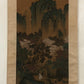 A Fabulous Chinese Ink Painting Hanging Scroll By Qiu Ying