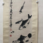 A Precious Chinese Ink Painting Hanging Scroll By Qi Baishi