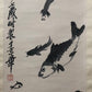 A Precious Chinese Ink Painting Hanging Scroll By Qi Baishi