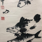 A Precious Chinese Ink Painting Hanging Scroll By Qi Baishi