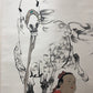 A Precious Chinese Ink Painting Hanging Scroll By Fan Zeng