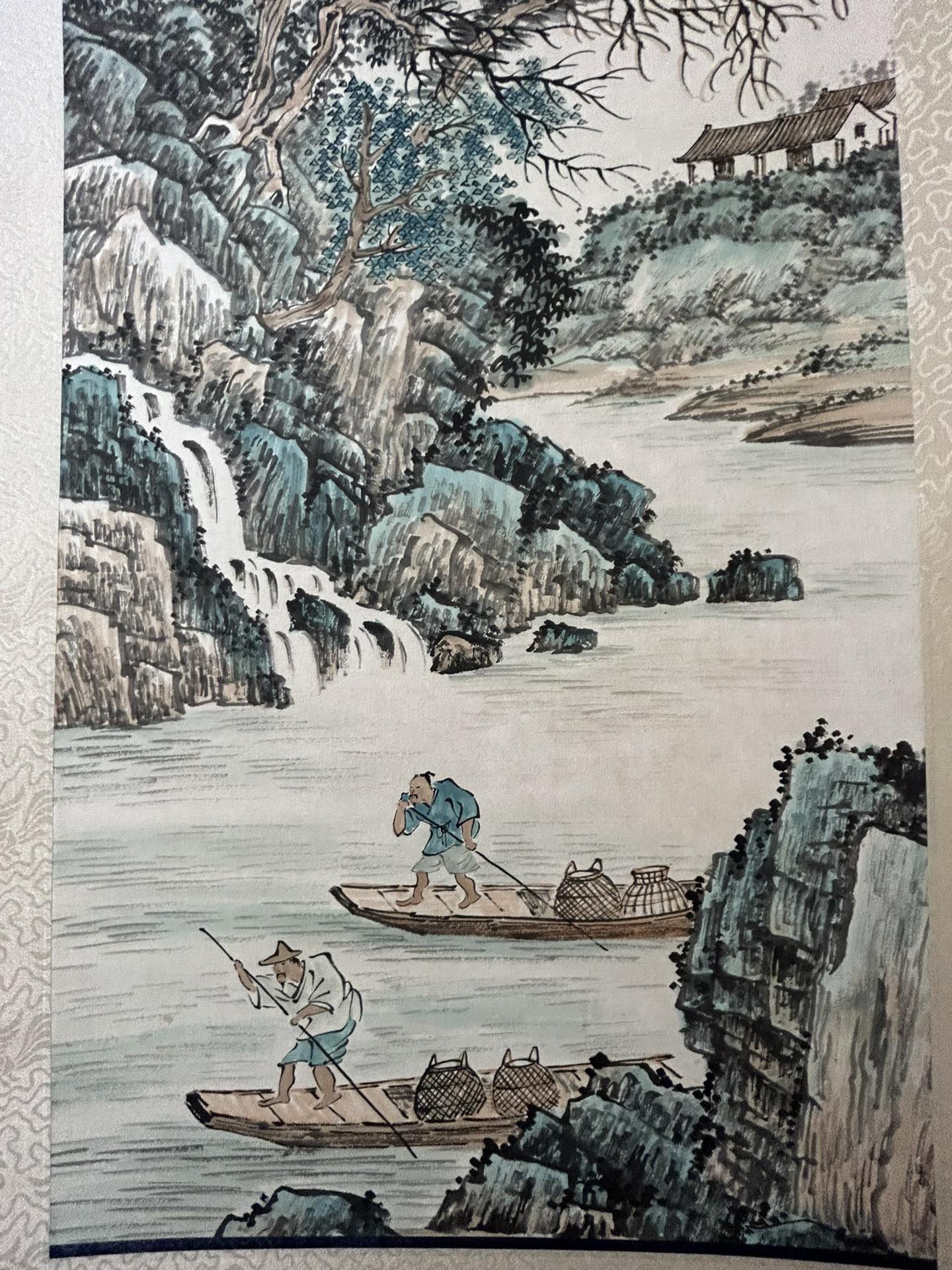 A Precious Chinese Ink Painting Hanging Scroll By Yuan Songnian