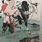 A Precious Chinese Ink Painting Hanging Scroll By Fan Zeng