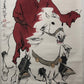 A Precious Chinese Ink Painting Hanging Scroll By Fan Zeng