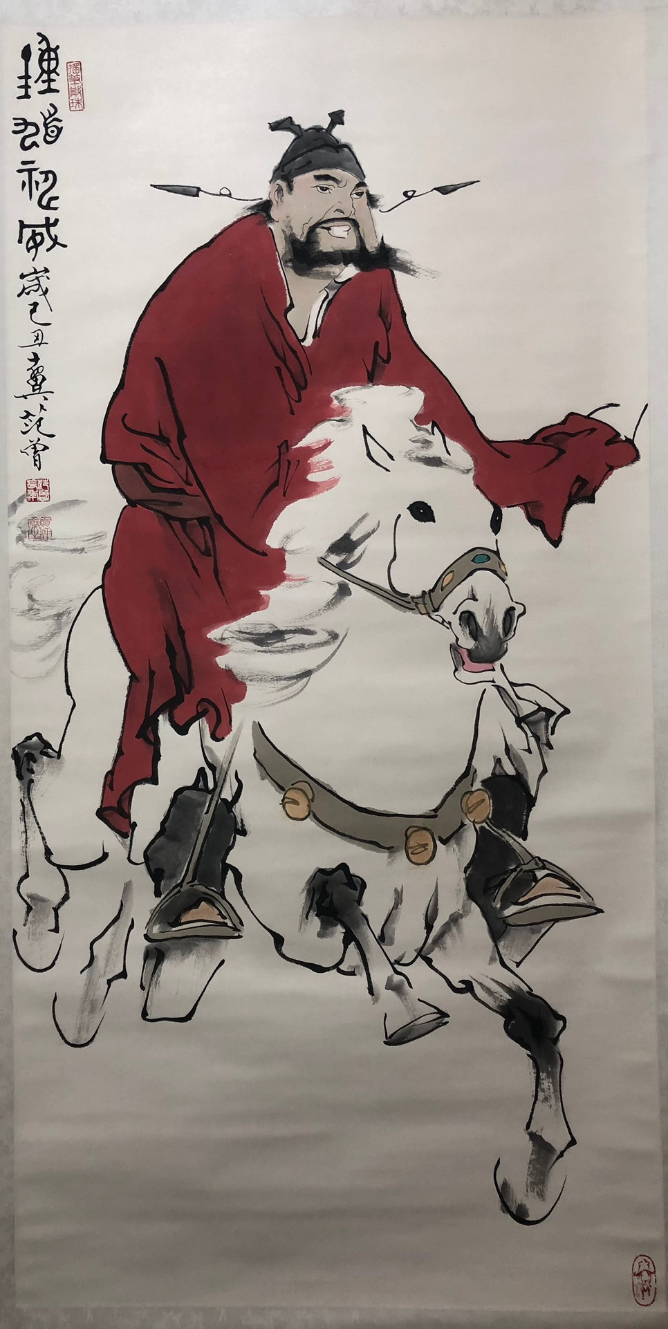 A Precious Chinese Ink Painting Hanging Scroll By Fan Zeng