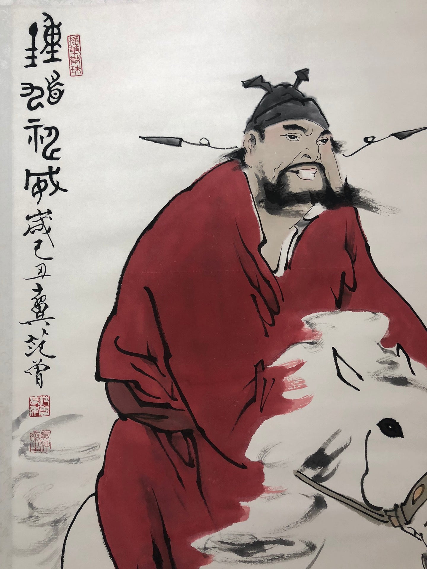 A Precious Chinese Ink Painting Hanging Scroll By Fan Zeng