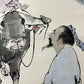 A Precious Chinese Ink Painting Hanging Scroll By Fan Zeng