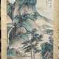 A Precious Chinese Ink Painting Hanging Scroll By Qi Gong