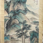 A Precious Chinese Ink Painting Hanging Scroll By Qi Gong