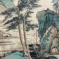 A Precious Chinese Ink Painting Hanging Scroll By Qi Gong