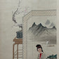 A Precious Chinese Ink Painting Hanging Scroll By Chen Shaomei