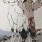 A Precious Chinese Ink Painting Hanging Scroll By Fan Zeng