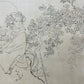 A Precious Chinese Ink Painting Hanging Scroll By Hua Sanchuan