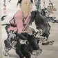 A Precious Chinese Ink Painting Hanging Scroll By Fan Zeng