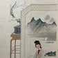 A Precious Chinese Ink Painting Hanging Scroll By Chen Shaomei