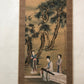 A Precious Chinese Ink Painting Hanging Scroll By Tang Yin