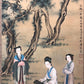 A Precious Chinese Ink Painting Hanging Scroll By Tang Yin