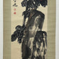 A Fabulous Returned Chinese Ink Painting Hanging Scroll By Wu Changshuo