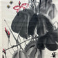 A Fabulous Chinese Ink Painting Hanging Scroll By Qi Baishi