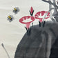 A Fabulous Chinese Ink Painting Hanging Scroll By Qi Baishi