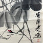 A Fabulous Chinese Ink Painting Hanging Scroll By Qi Baishi