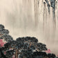 A Fabulous Chinese Ink Painting Hanging Scroll By Qian Songyan