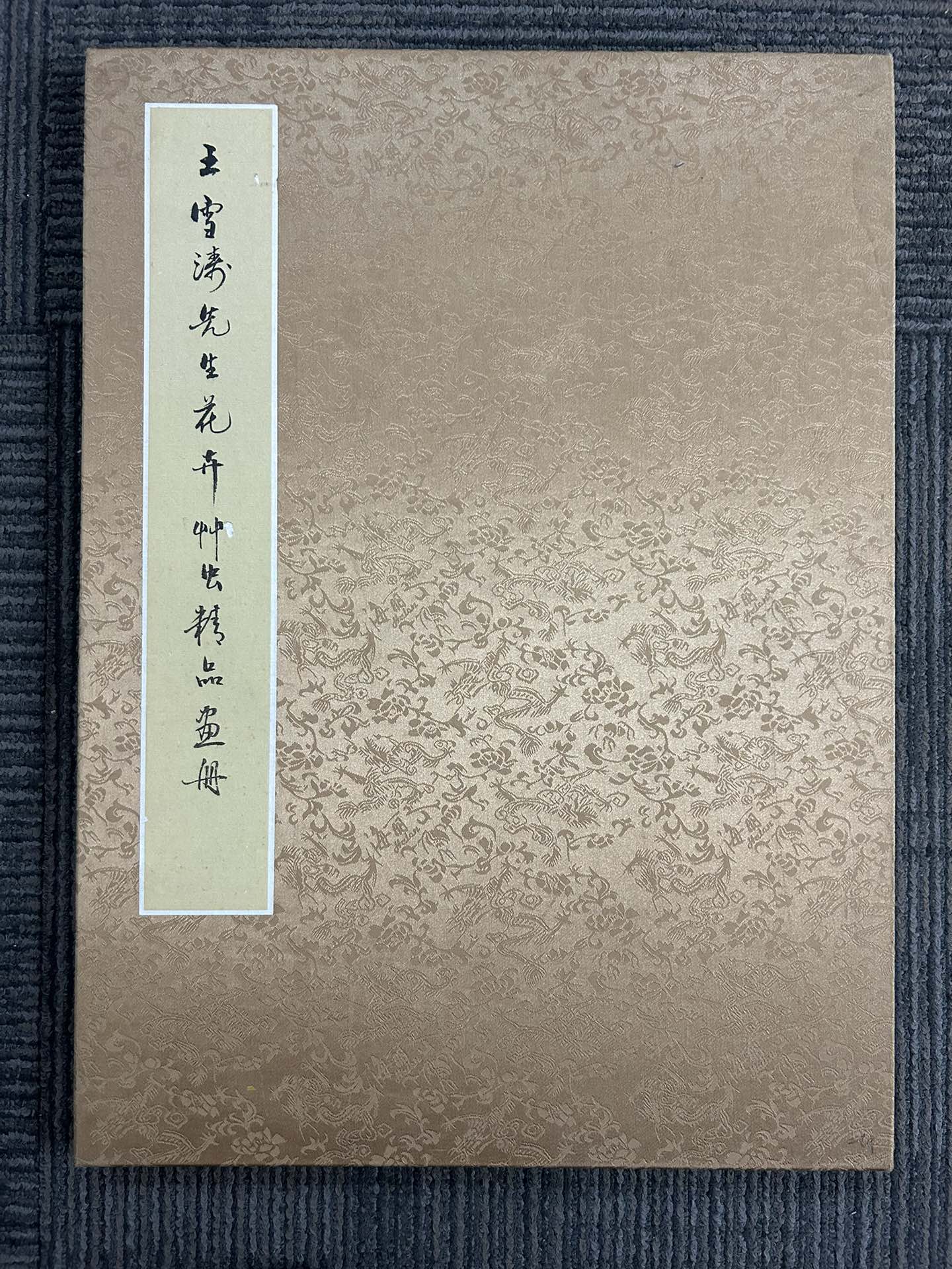 An Excellent Twelve-Page Chinese Ink Painting Book By Wang Xuetao