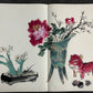 An Excellent Twelve-Page Chinese Ink Painting Book By Wang Xuetao