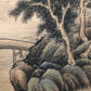 An Excellent Chinese Ink Painting Hanging Scroll By Cheng Zhang