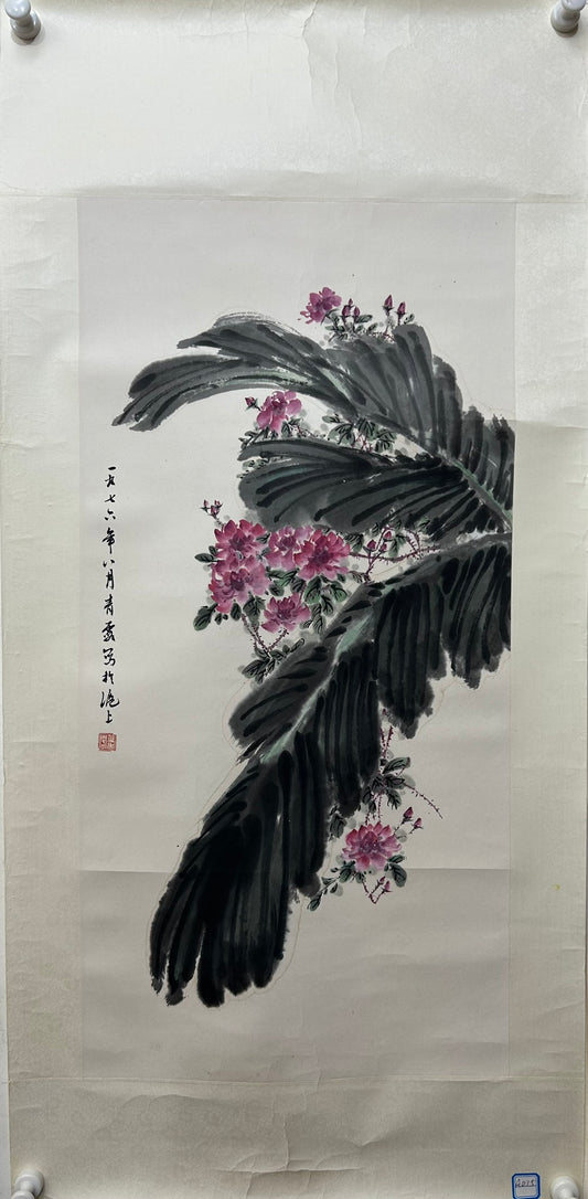 An Excellent Chinese Ink Painting By Wu Qingxia