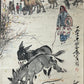 An Excellent Chinese Ink Painting Hanging Scroll By Huang Zhou