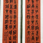 Six Excellent Chinese Ink Calligraphy Hanging Scrolls By Wu Changshuo