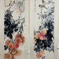 Four Exquisite Chinese Ink Painting Hanging Scrolls By Huang Huanwu