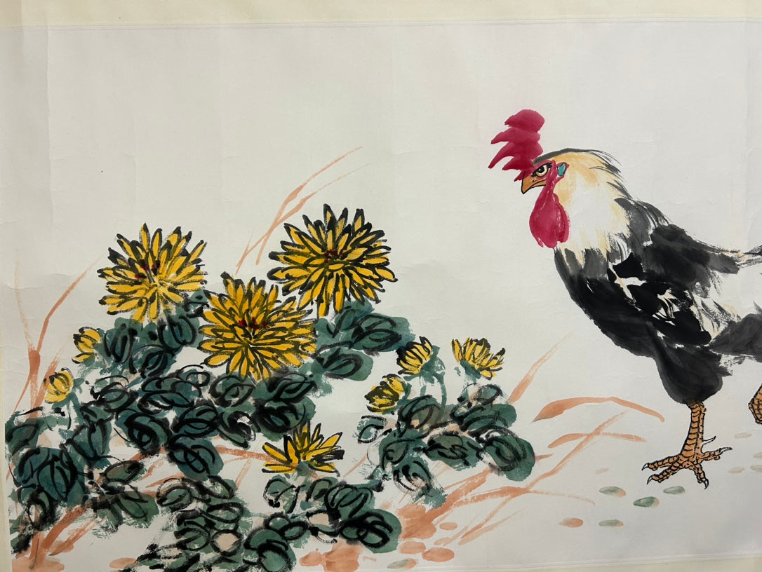 An Exquisite Chinese Ink Painting By Zhang Shijian