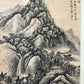 An Exquisite Chinese Ink Painting Hanging Scroll By Wang Meng