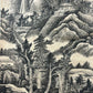 An Exquisite Chinese Ink Painting Hanging Scroll By Wang Meng