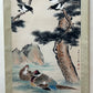 An Exquisite Chinese Ink Painting Hanging Scroll By Wang Xuetao